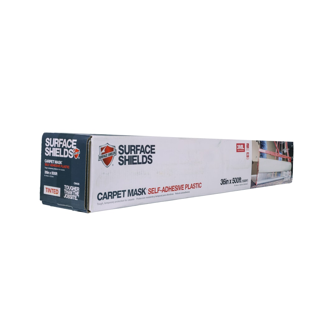 Carpet Mask® Protection Film, Tinted, 36"x500'