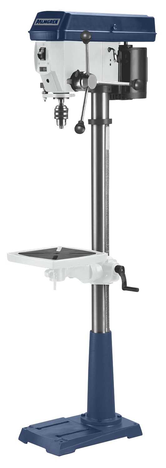 17" Floor Step Pulley Drill Press (120V)