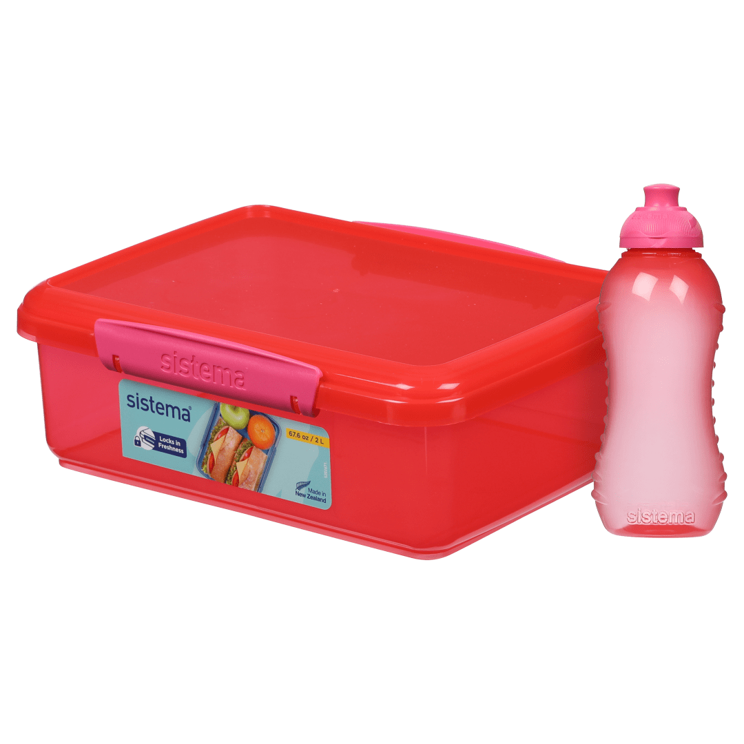 2L RECT W/330ML BTL PNK UK/FR BTS26
