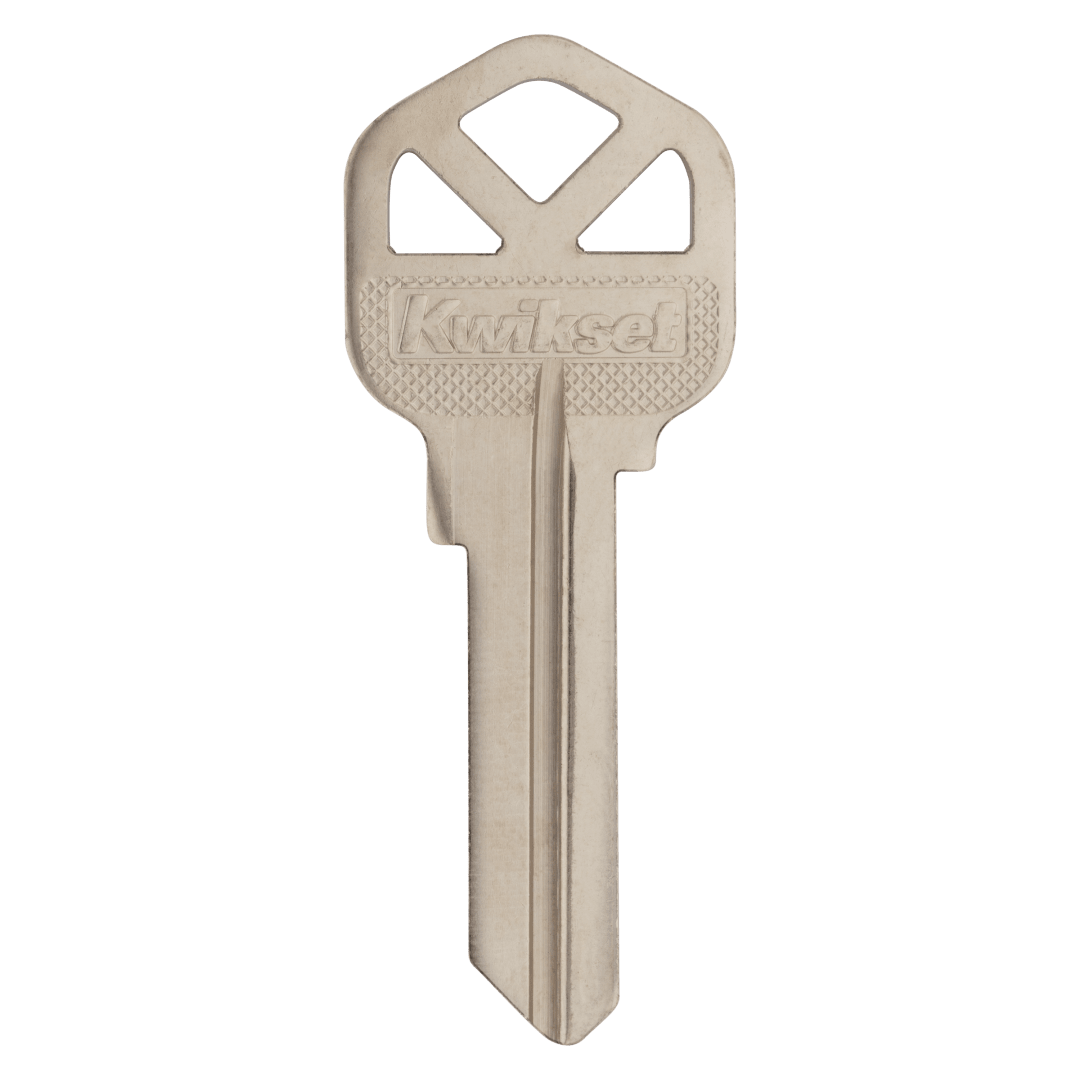 6 Pin, K Bow, Nickel Plated Blank Key 50-Pack