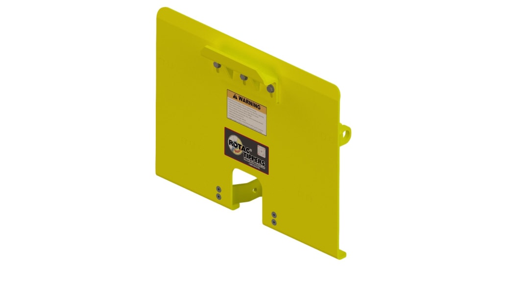 Rotac Scoop, Version 1, Faceplate Assembly