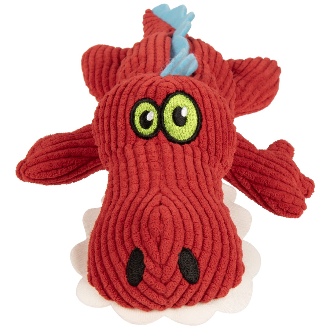 TrustyPup Tough ‘N Fun Gator, Red, Small