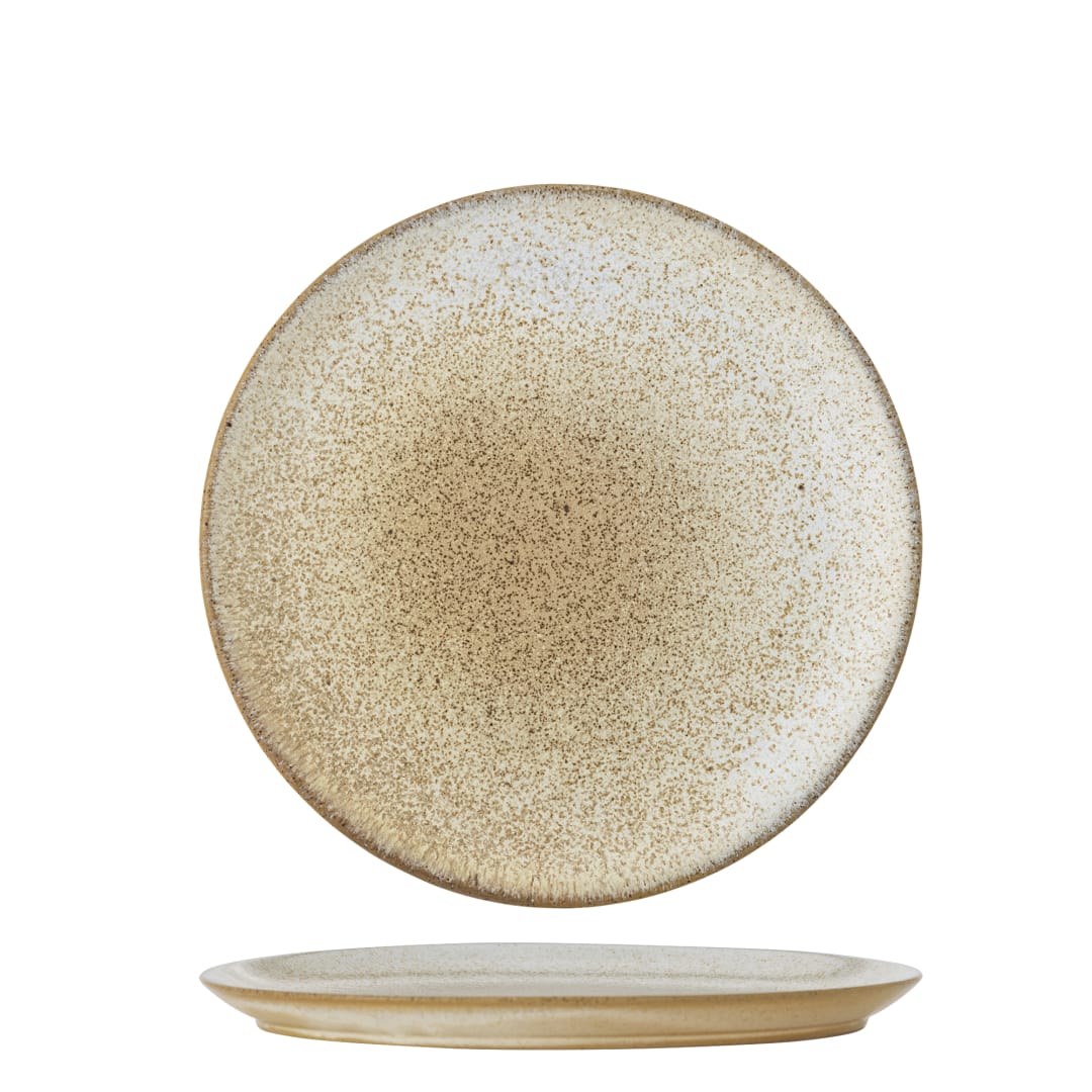 82060948 - Paula Plate, Nature, Stoneware STOCK: 87