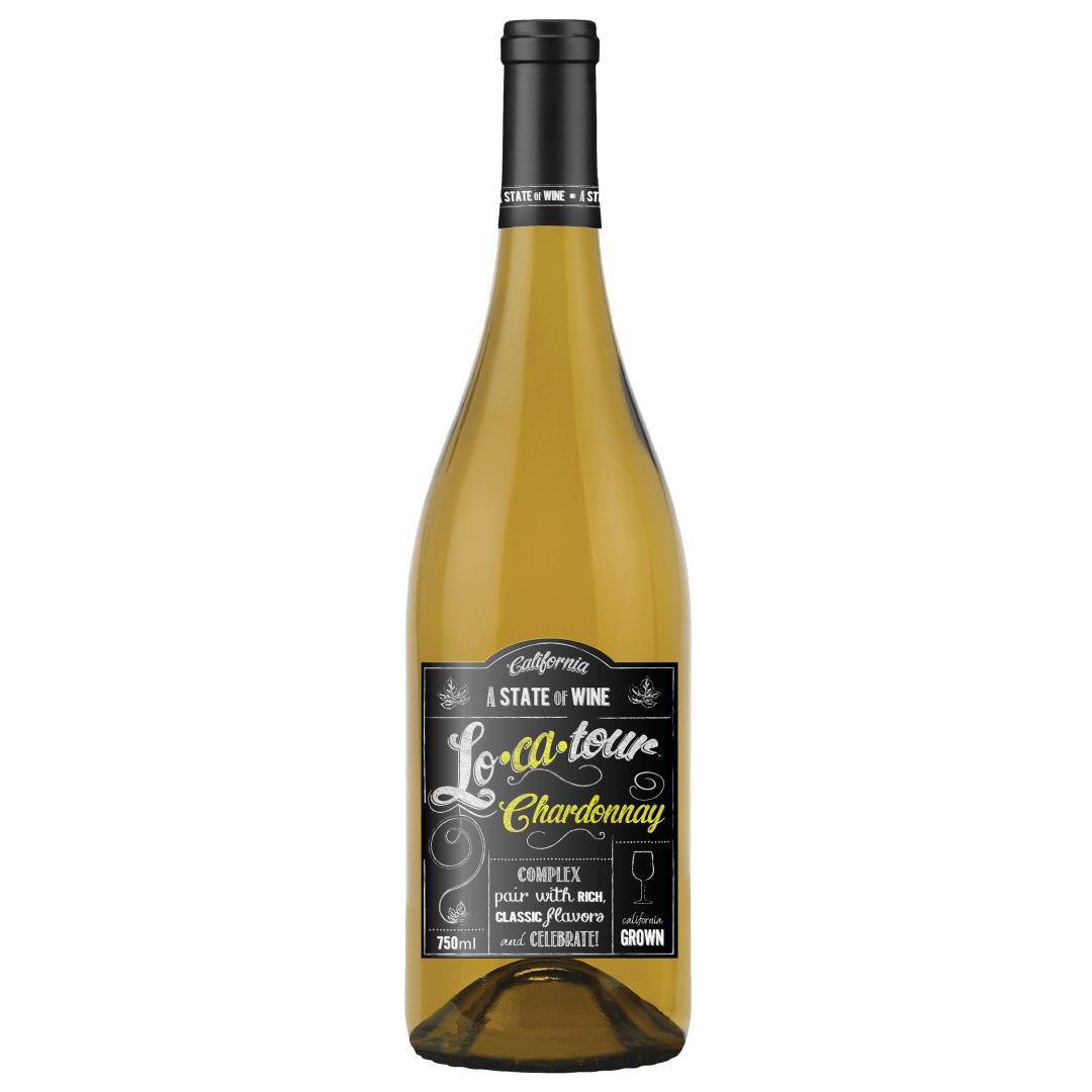 Locatour Chardonnay White Wine, California, 750mL, 13% ABV