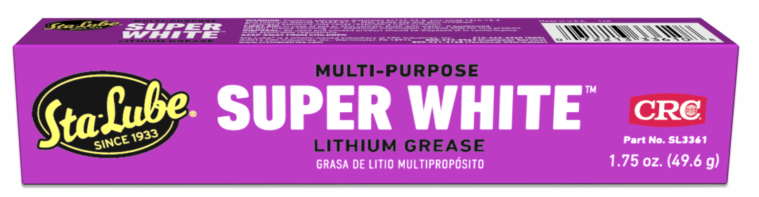 Sta-Lube Super White Multi-Purpose Lithium Grease 1X1.75OZ