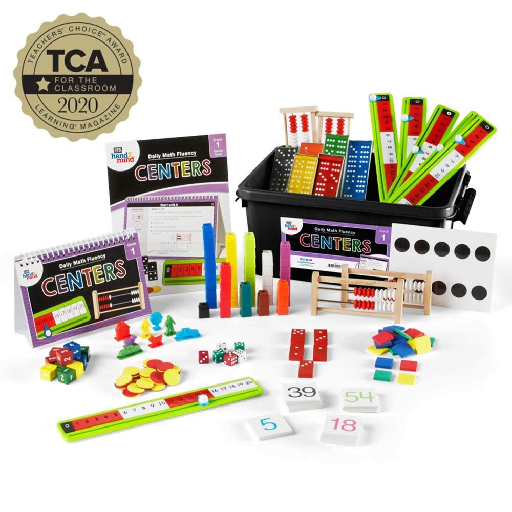 DAILY MATH FLUENCY, CENTERS KIT, G1