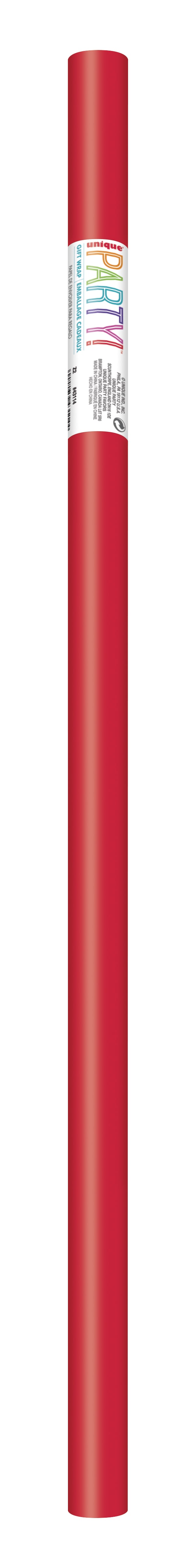 Ruby Red Gift Wrap , 30" x 5 ft
