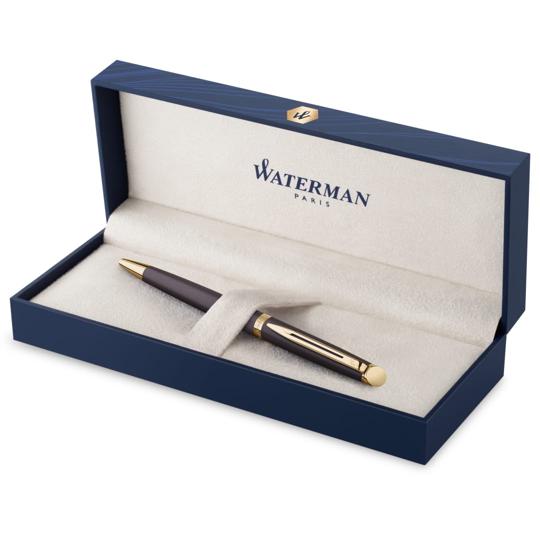 Waterman Hémisphère Bolígrafo | La Edición Discreta | Negro lava | punta media | estuche de regalo