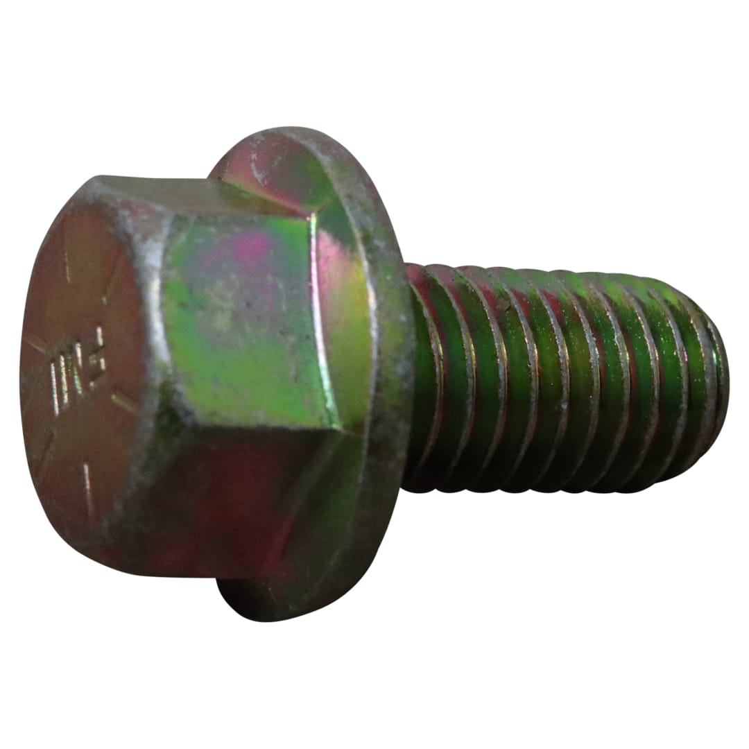 Wastebuilt® Replacement for McNeilus 1/2-13 x 1" Hex Flanged Screw Grade 8 Zinc-Yellow