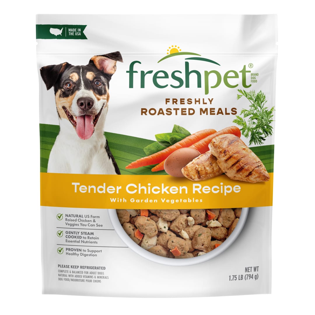 Freshpet Healthy & Natural Dog Food, Fresh Chicken Recipe, 1.75lb