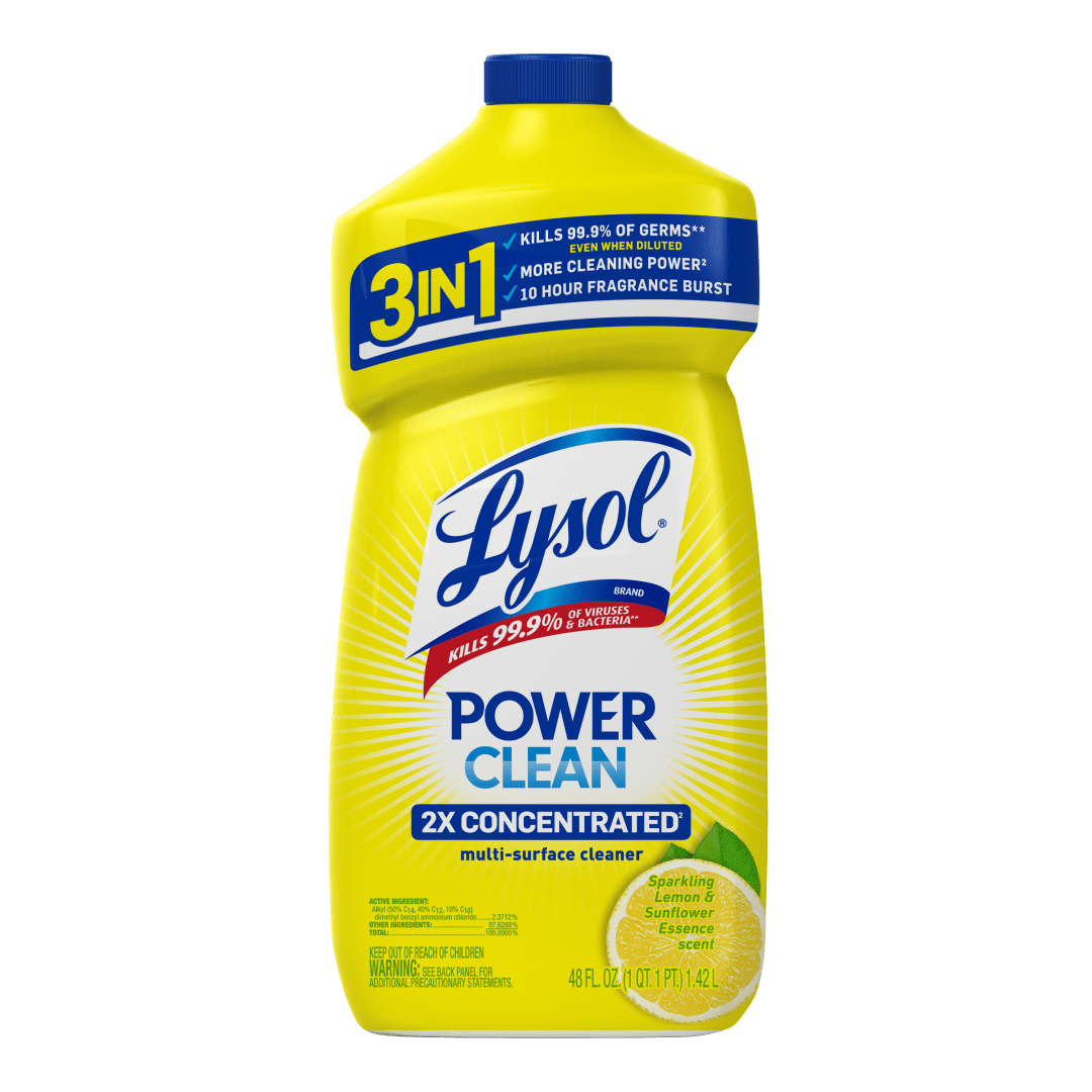 LYSOL® All Purpose Cleaner - Pourable Sparkling Lemon & Sunflower Essence 9/48 oz.