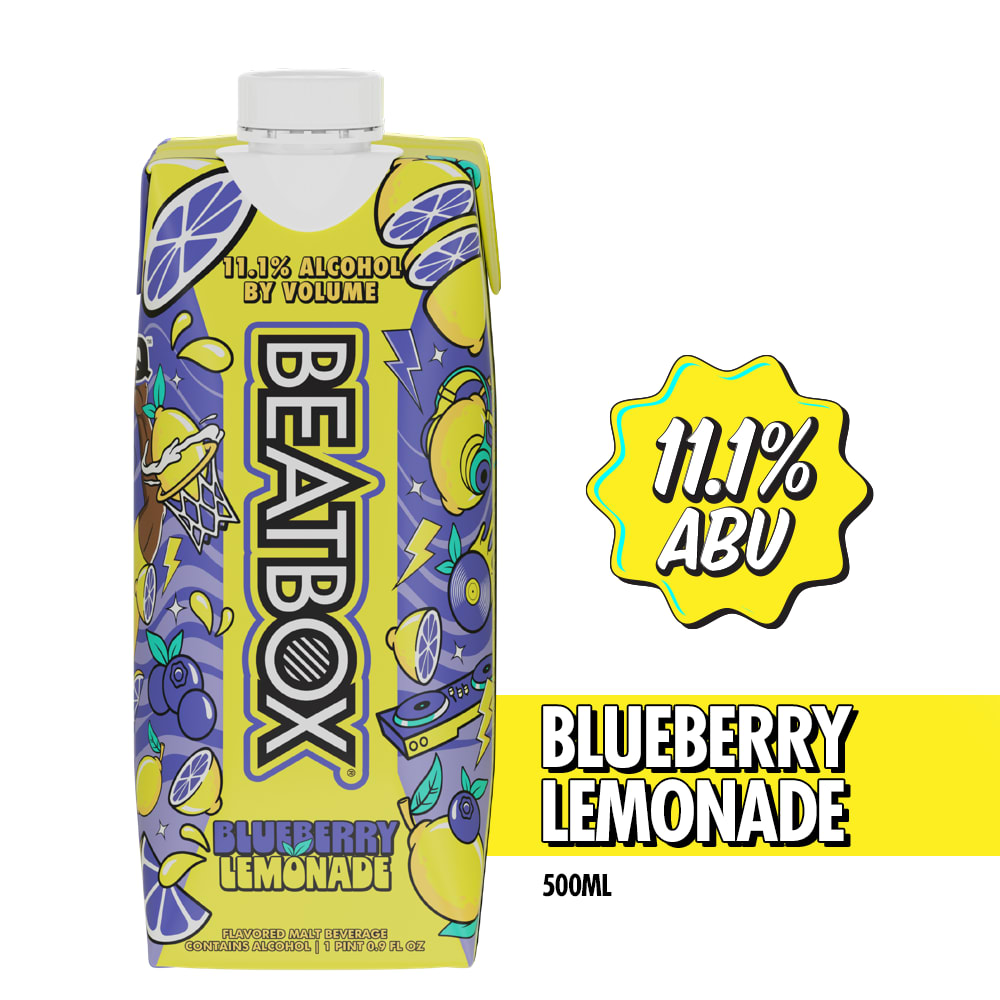 Beatbox, Blueberry Lemonade, Malt 11.1%