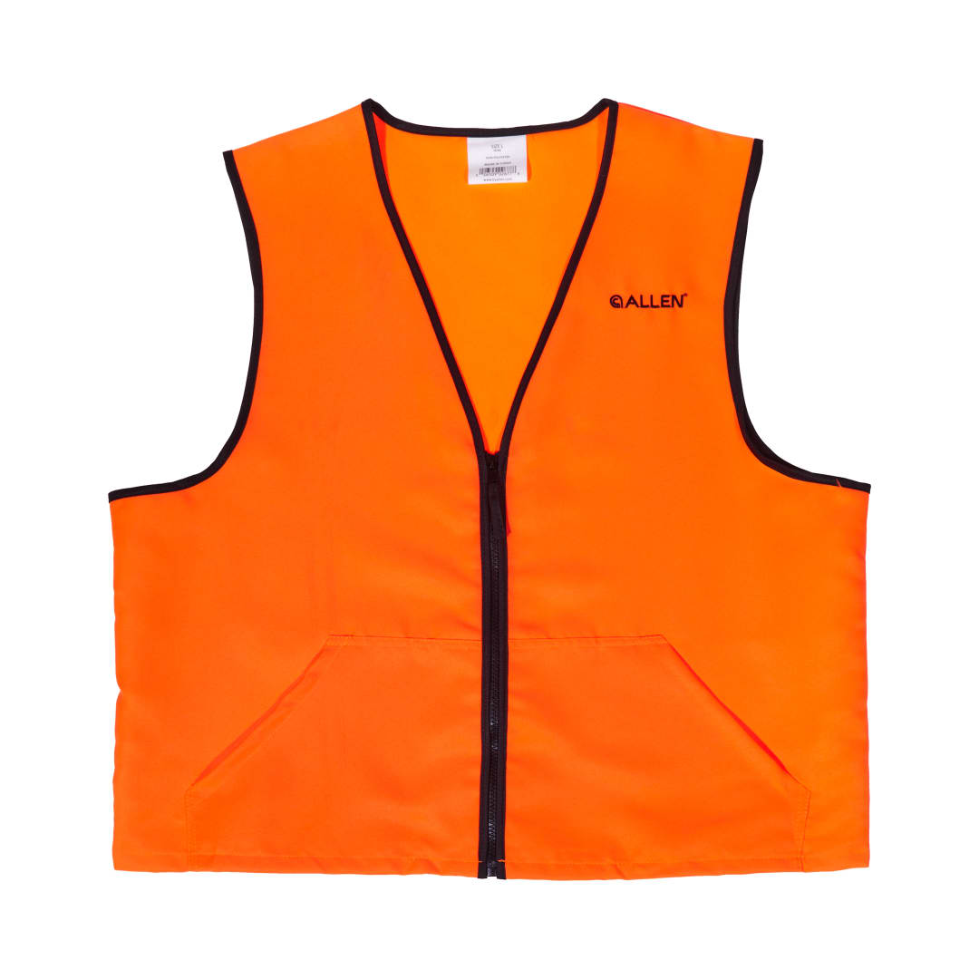 Allen Company Deluxe Blaze Orange Hunting Vest, Large