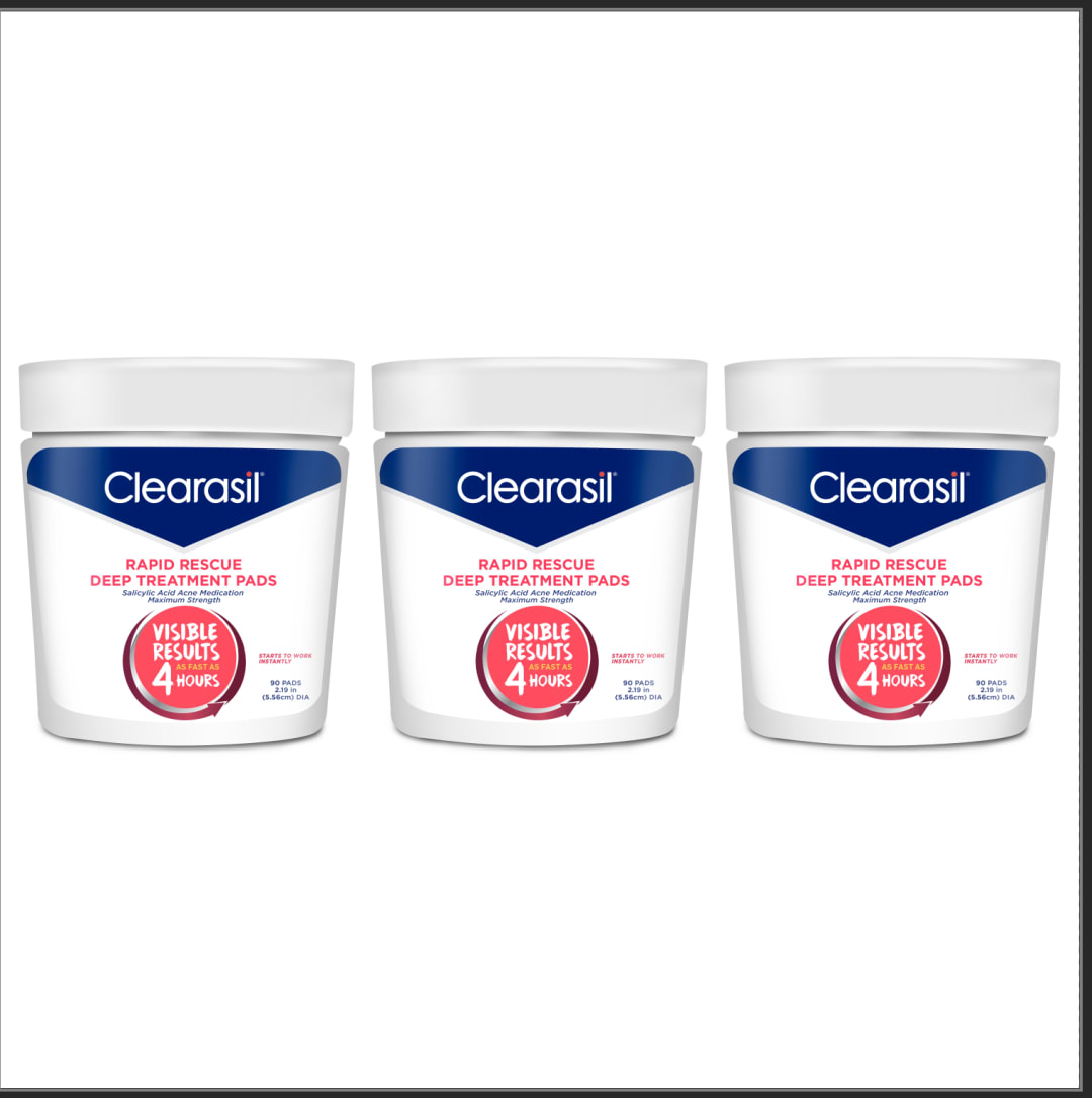 CLEARASIL® Rapid Rescue - Deep Treatment Pads 1/3 ct.
