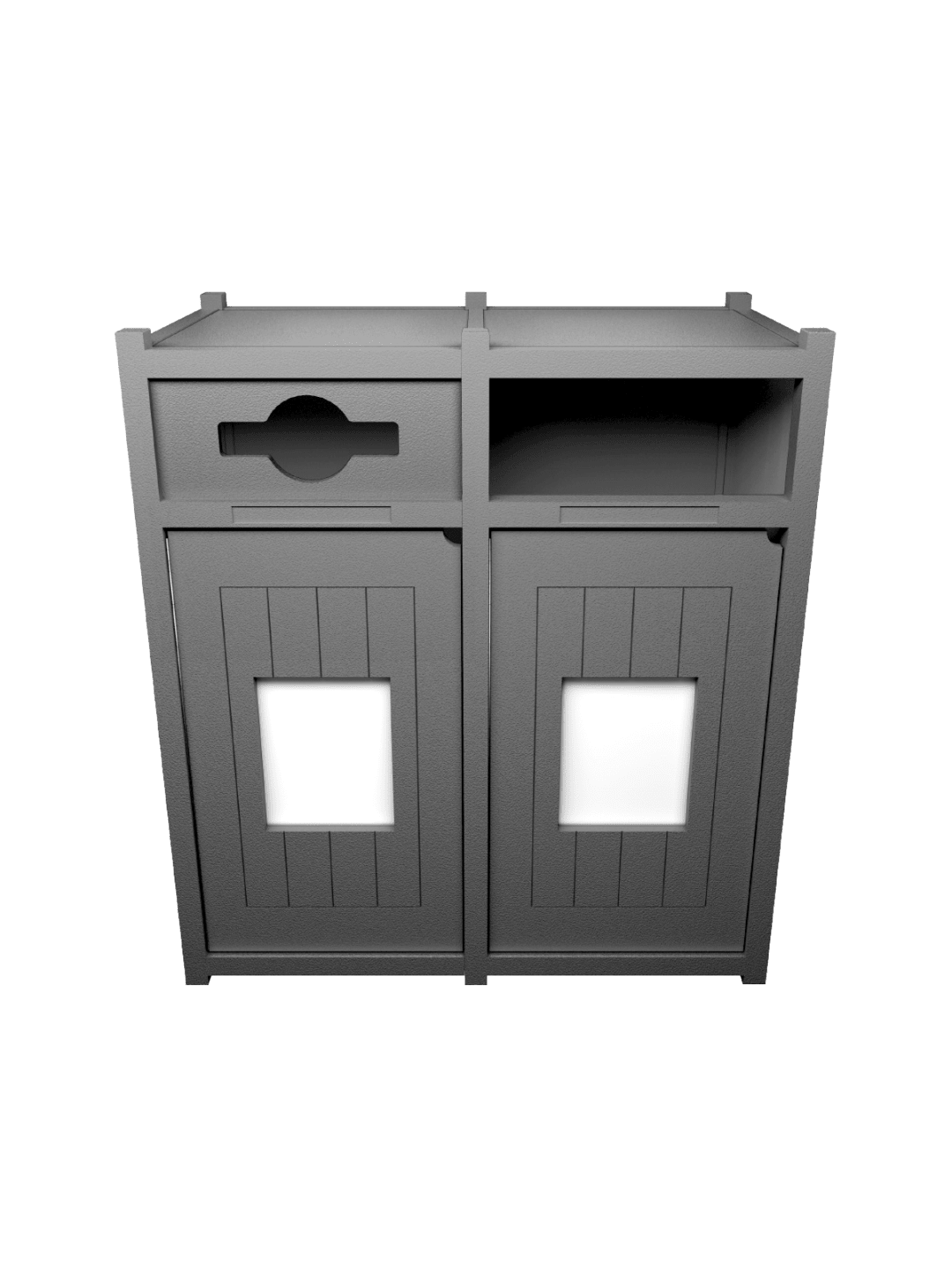  VISION - Double - Unit - Mixed-Full - Grey