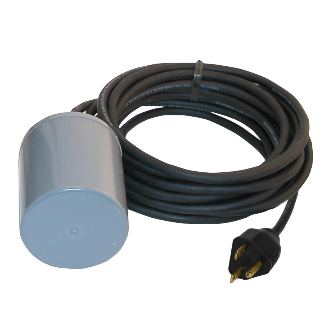 Zoeller 10-0035 15' 13 Amp, 230 V Single Piggyback Variable Level Float Switch 230V