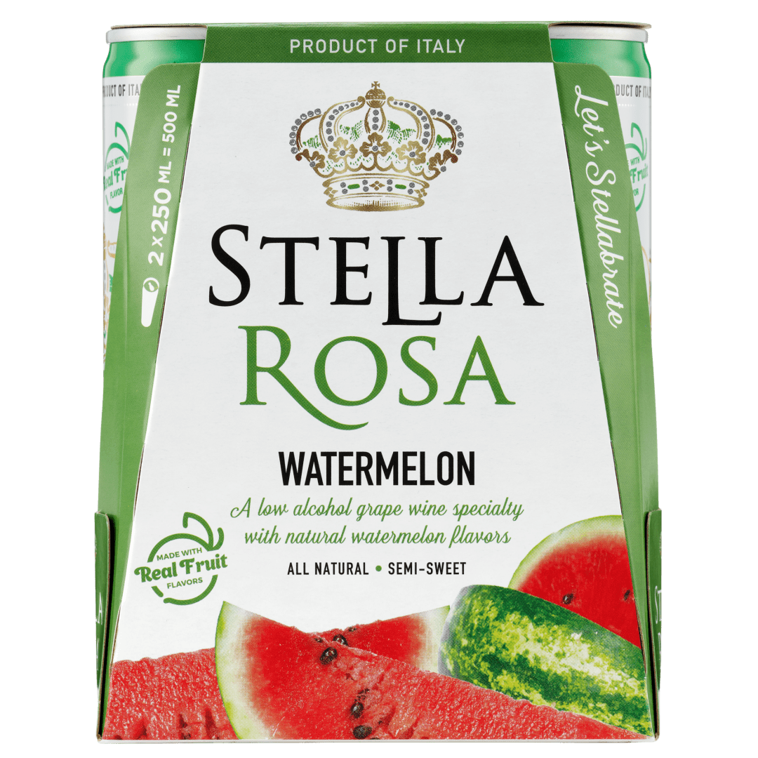 Stella Rosa Watermelon Semi-Sparkling Rose Wine 2Pk/250 ml