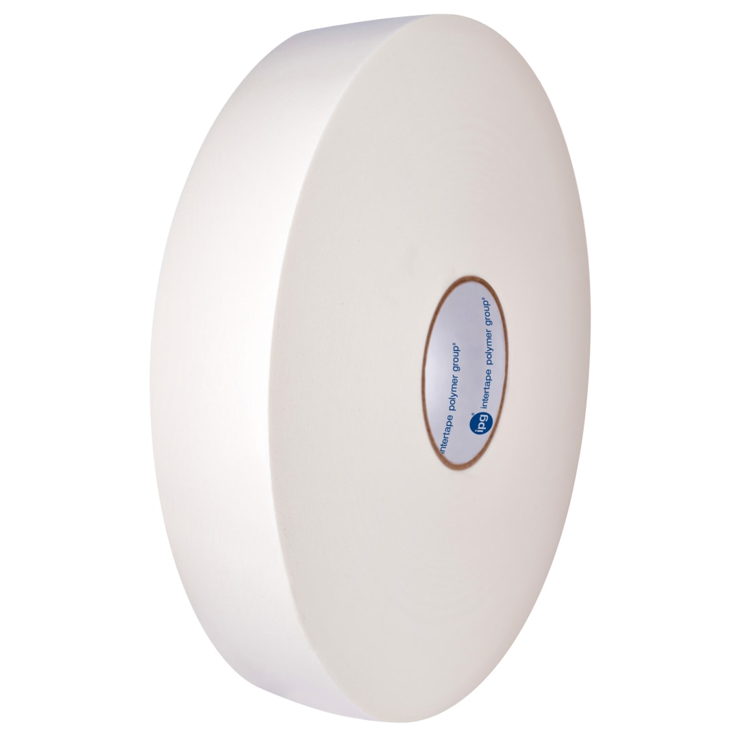 R2215 1/16 in DC Wht PE Foam Rubber with White Liner