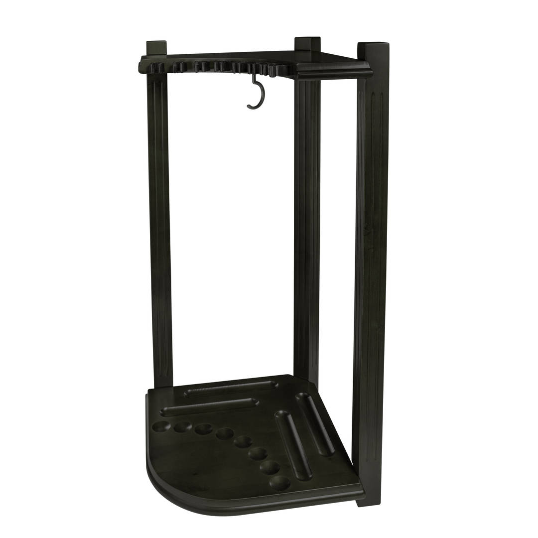 8-CUE HEAVY-DUTY CORNER RACK, 