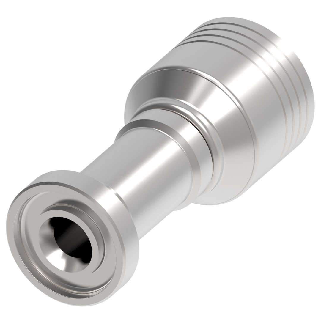 Aeroquip 1/2 Cd61 Flange X 1/2 Hydraulic Hose Fitting 4w