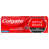 Colgate Optic White Whitening Toothpaste with Charcoal, Cool Mint Paste
