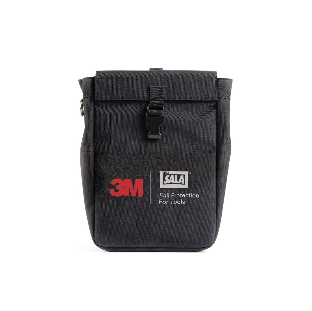3M™ DBI-SALA® Fall Protection For Tools, Tool Pouch Extra Deep with D-ring, Two Retractors, 1500128