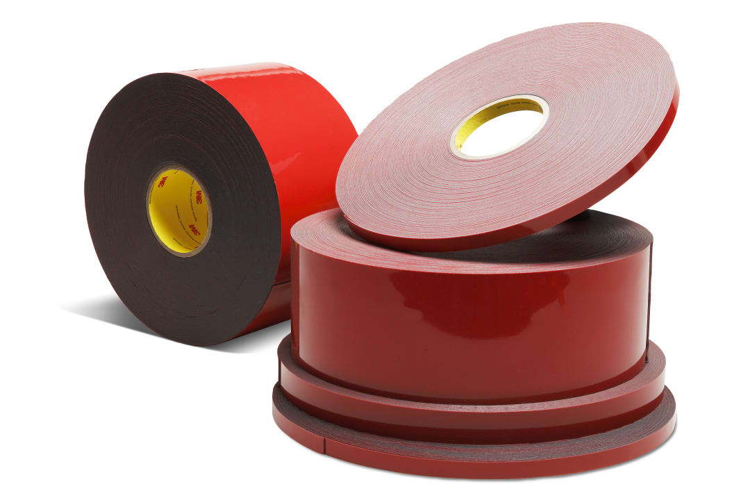 3M™ Acrylic Foam doppelseitiges Klebeband PX5008F, Grau, 0.8 mm, 10 mm x 66 m