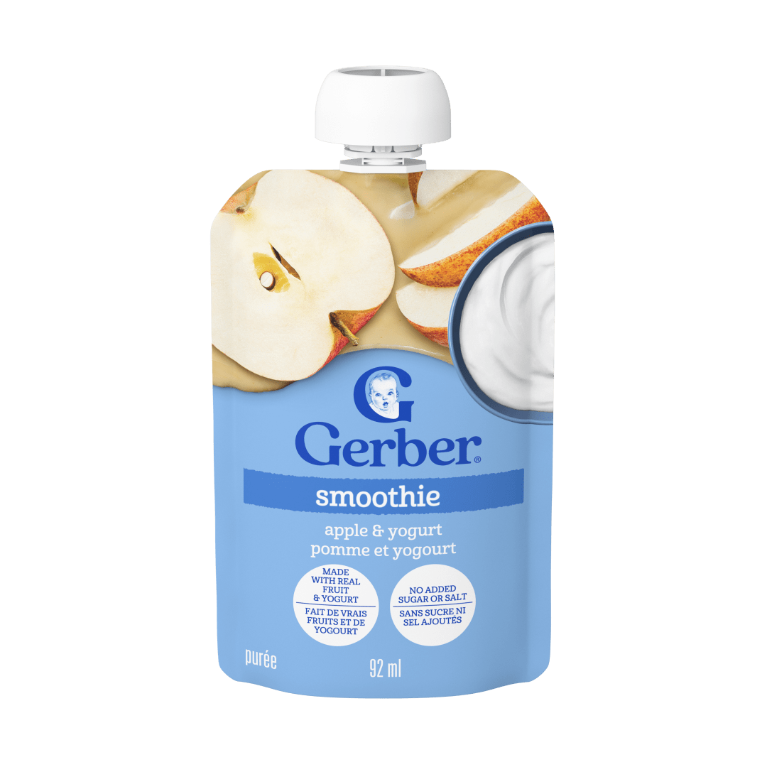 GERBER Yogurt Puree Apple 2(6x92ml) CA