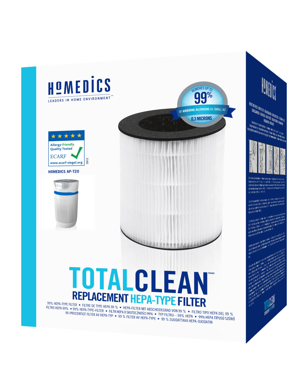 HEPA FILTER AP-T20 RETAIL