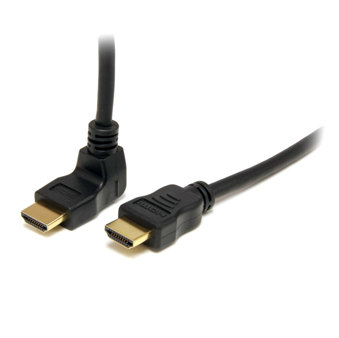 6 ft 90° Upward Angled HDMI Monitor Cable - M/M