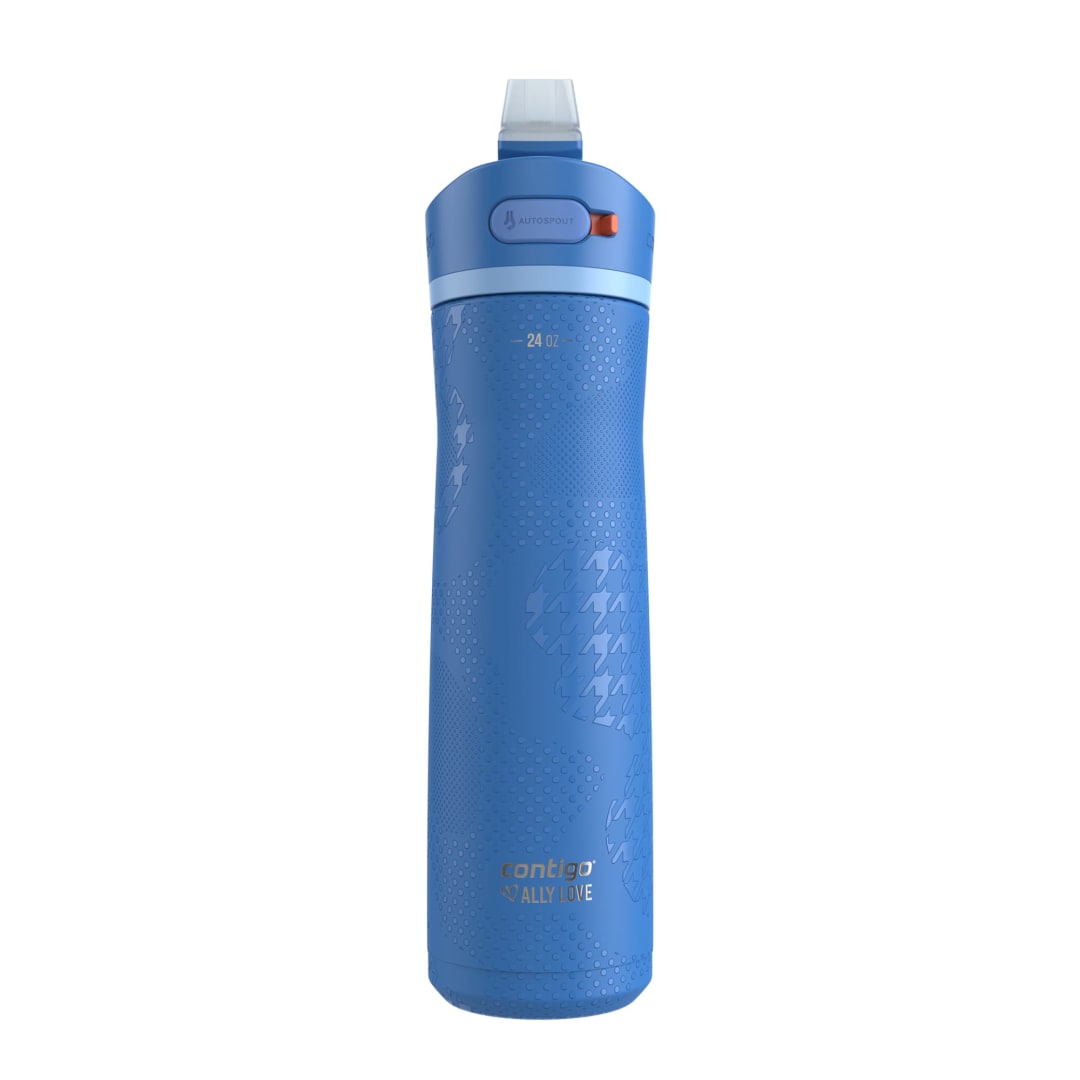 Contigo® Ashland Chill 2.0 Stainless Steel Water Bottle with AUTOSPOUT® Lid, 24oz, Stellar Jay