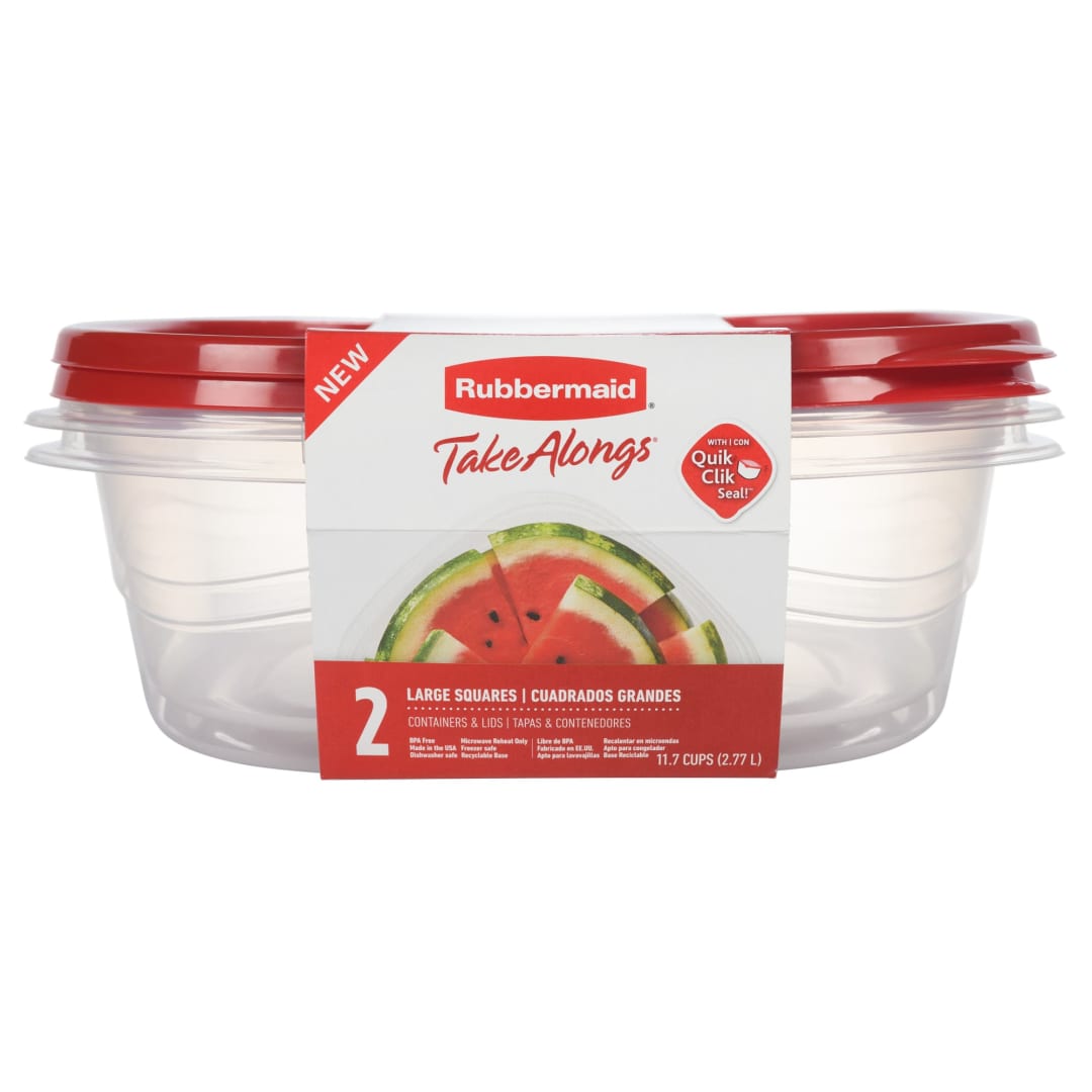 Rubbermaid® TakeAlongs® Food Storage Containers, 4 Piece Set