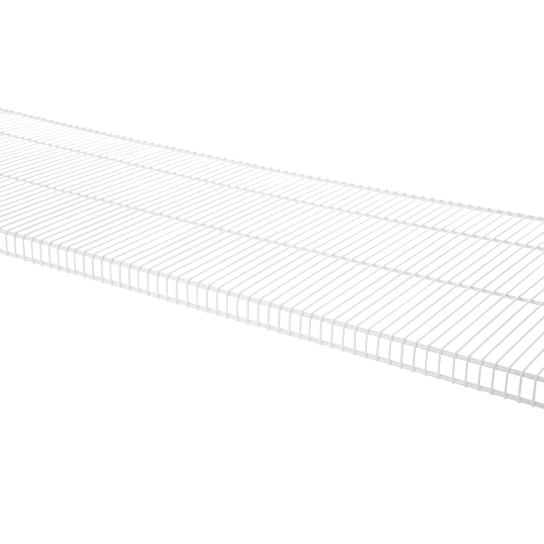 16"X8' SL TGHT MESH PANTRY SHELF - WHT