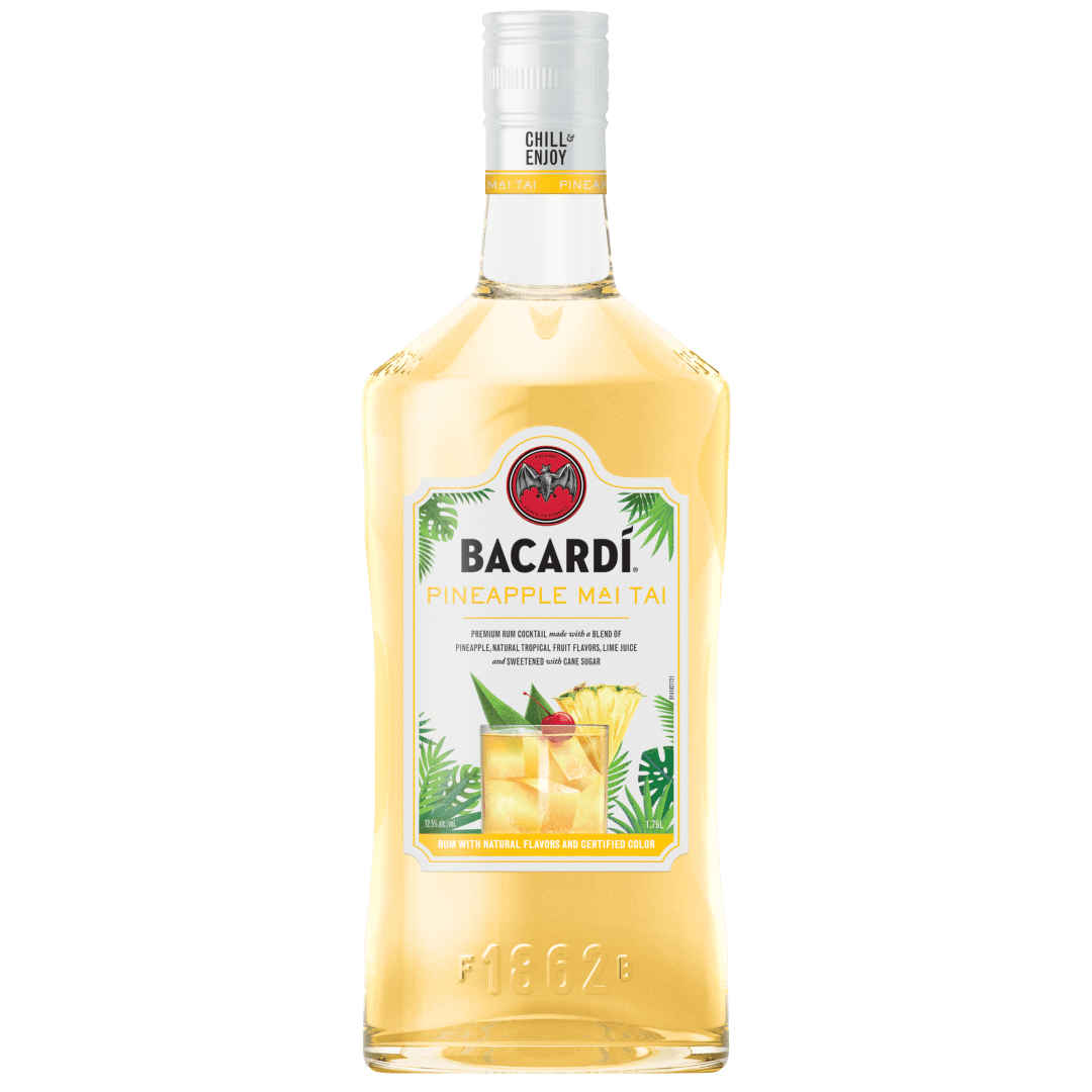 Bacardi Ready To Serve Pineapple Mai Tai 12.5% 1.75L