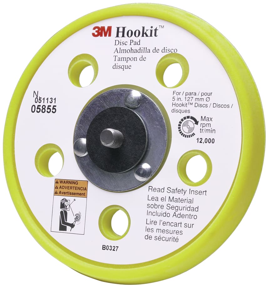 3M™ CWF Destekleyici Pedi Sarı 76mm x  22mm (Centre Hole)