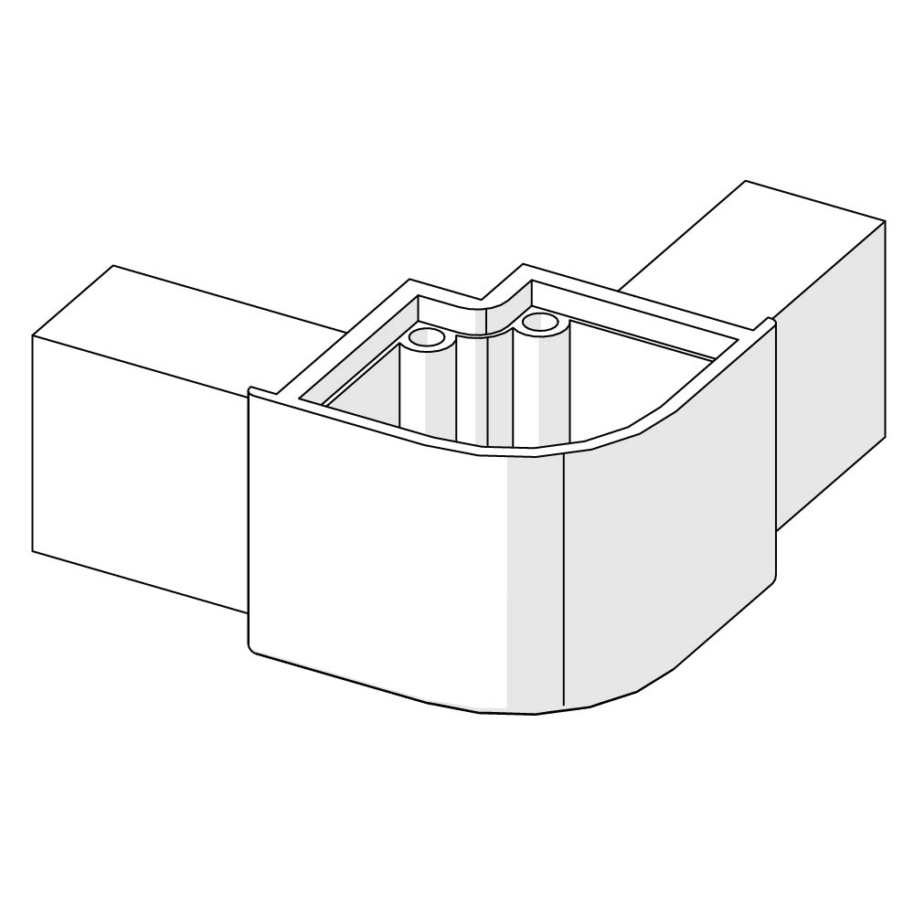 Profiles 90° Joint Connector