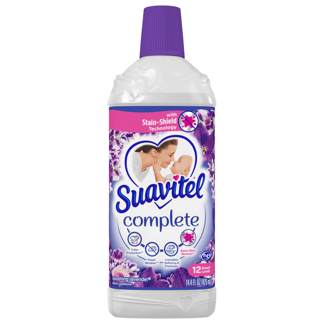 Suavitel Complete Fabric Softener, Lavender - 14.4 fluid ounce