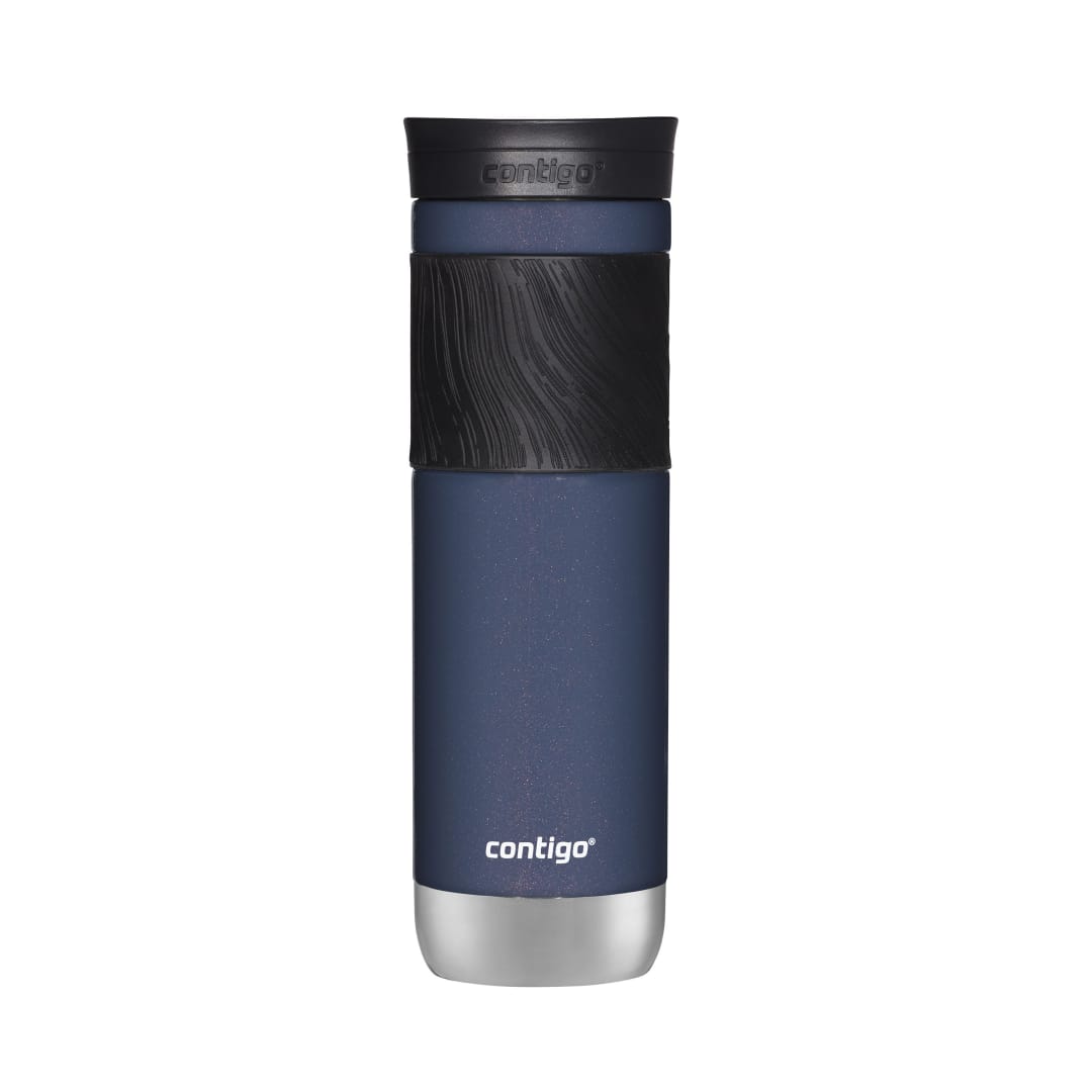 Contigo® Vaso Térmico Byron 2.0, de Acero Inoxidable, con Tapa SNAPSEAL™, y Agarre Texturizado, 710 ml, Baya Medianoche
