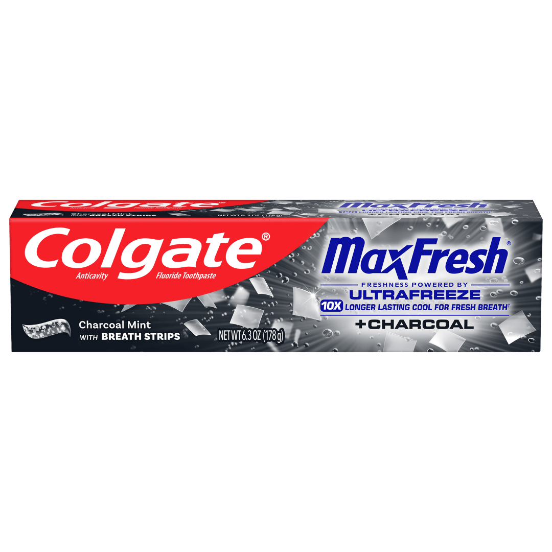 Colgate MaxFresh Mint Toothpaste with Charcoal, 6.3 oz