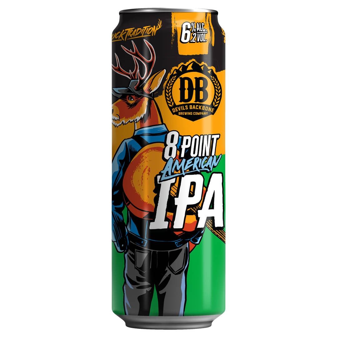 Devils Backbone Brewing Company 8 Point IPA, 19.2oz Can