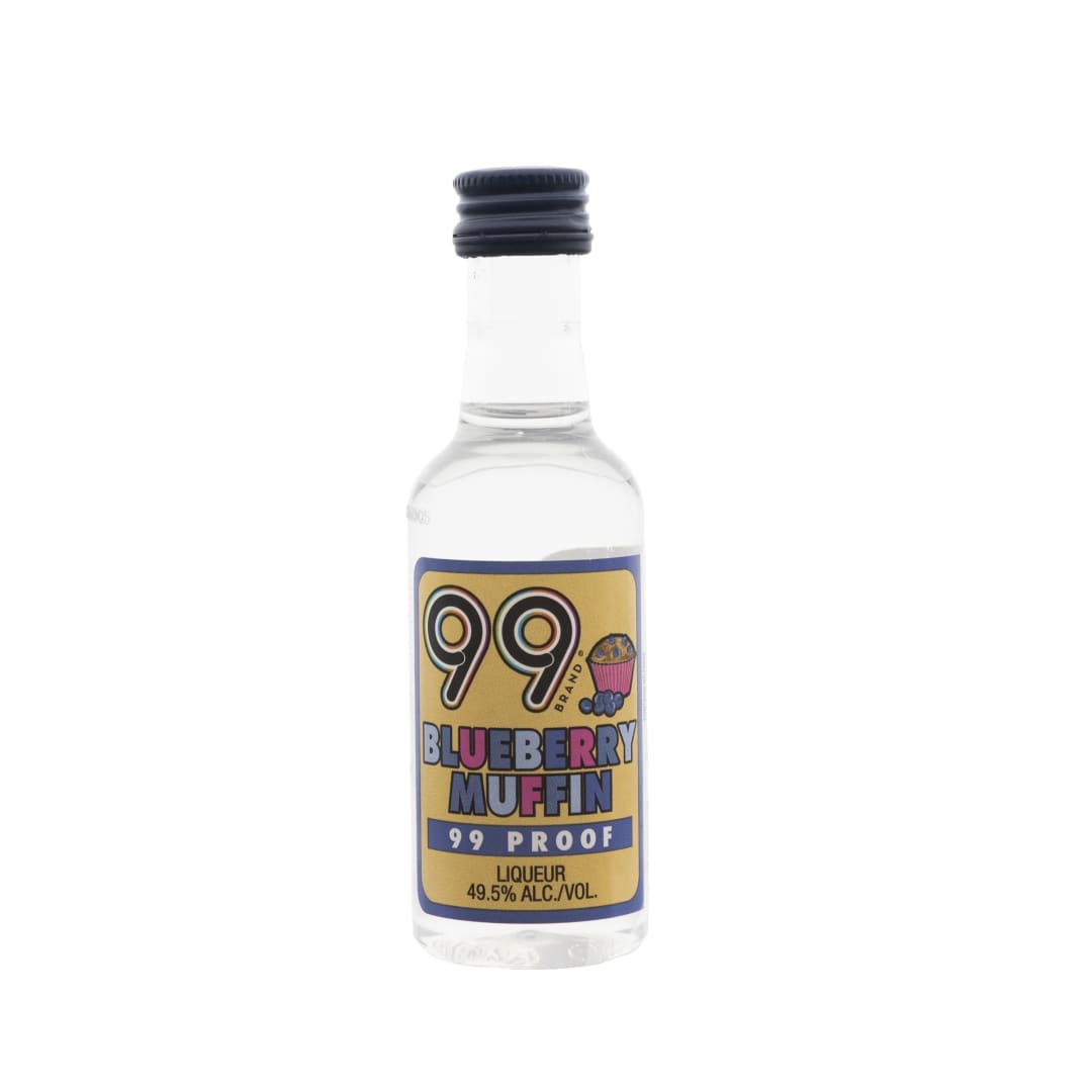 99 Blueberry Muffin Liqueur 50ml 99 Proof