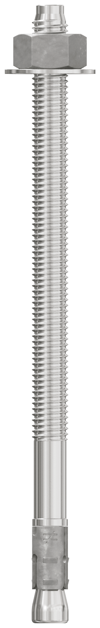 Simpson Strong-Tie STB2-50812S4F20 Strong-Bolt® 2 — 1/2 in. x 8-1/2 in. Type 304 Stainless-Steel Wedge Anchor, Fully Assembled (20-Qty) (Pack of 2)