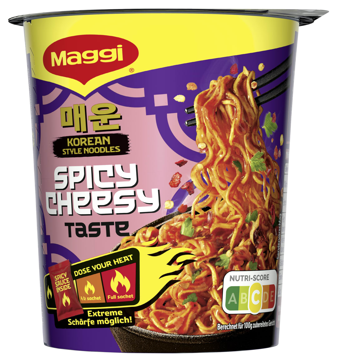 MAGGI Korean Spicy Cheesy Taste Cup 78g