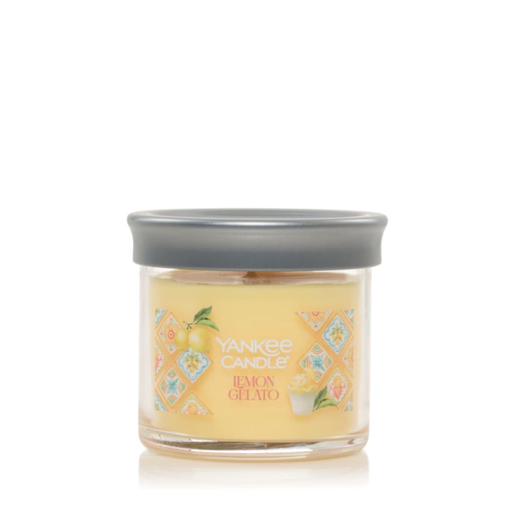 Yankee Candle Lemon Gelato, 4.3 oz Small Tumbler Candle