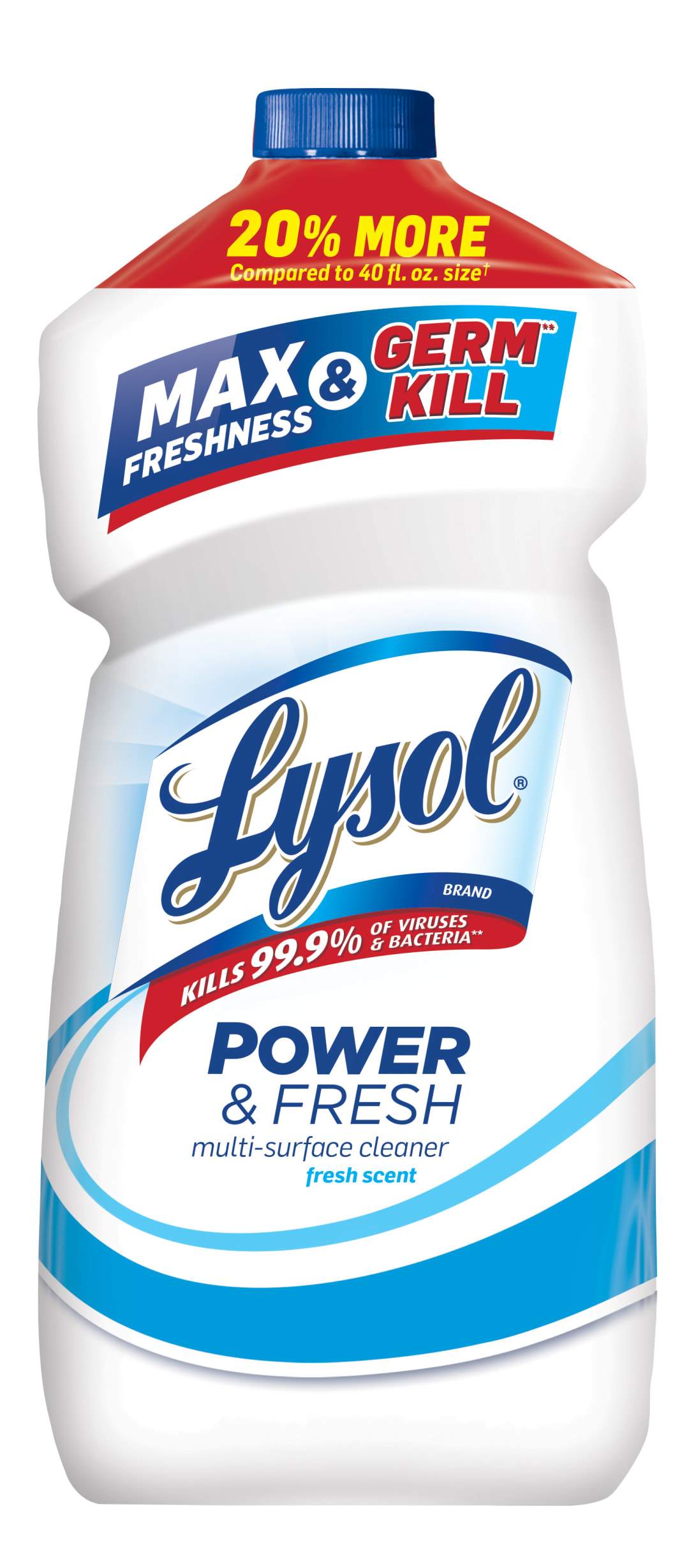 LYSOL® Power & Fresh Multi-Surface Cleaner - Pourable Fresh Scent 6/48 oz.