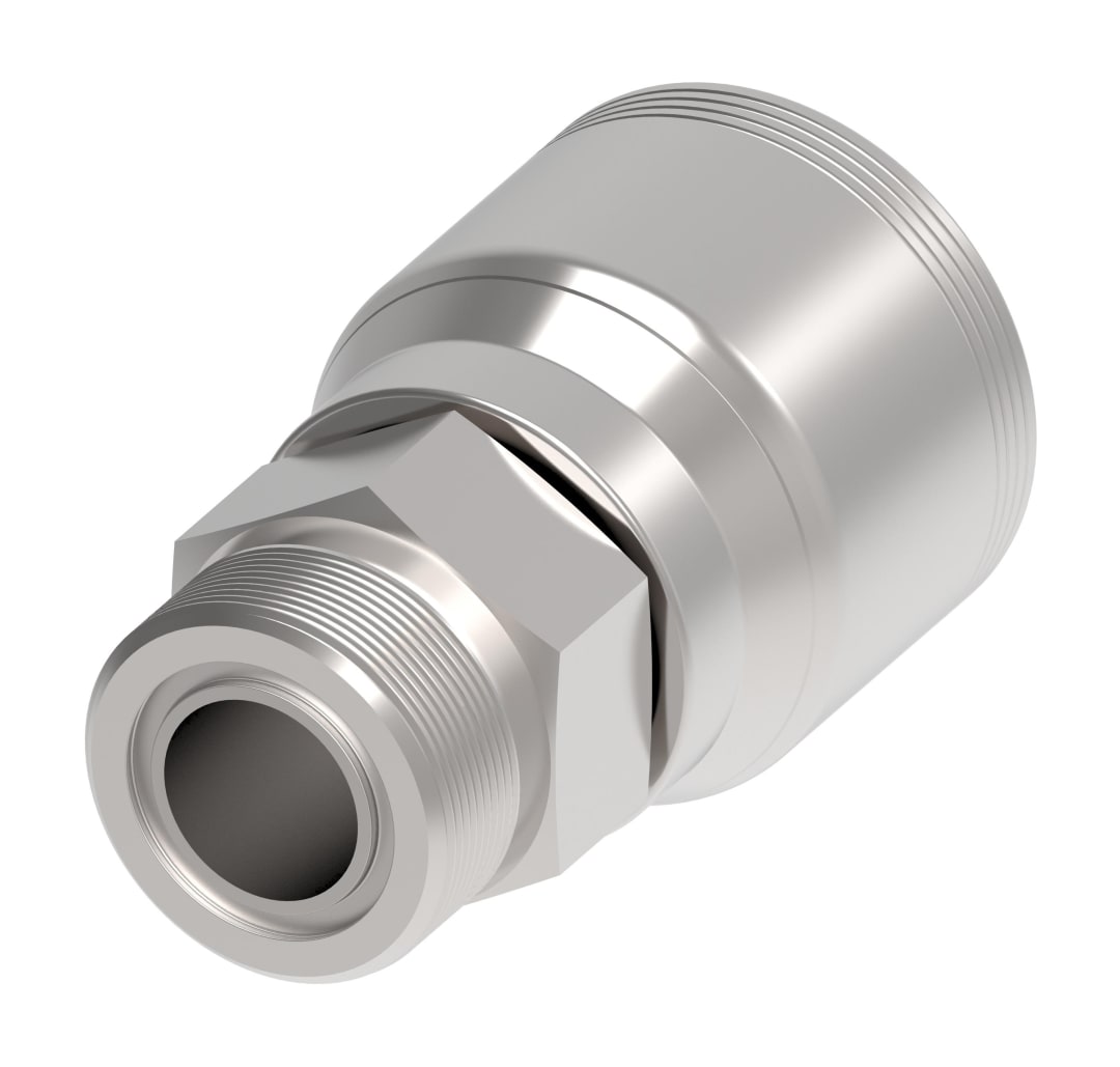 Aeroquip 1" Male ORS X 1" Hydraulic Hose Fitting 4 Way