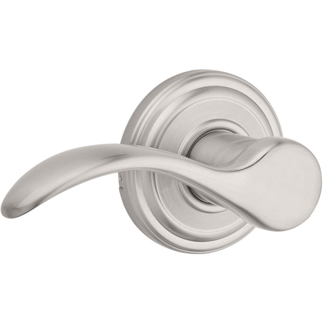 Pembroke Hall/Closet Lever in Satin Nickel