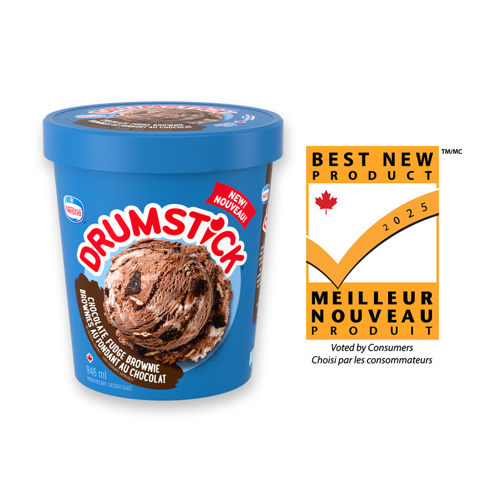 Drumstick Choco Fudge Brownie 6X946ml CA