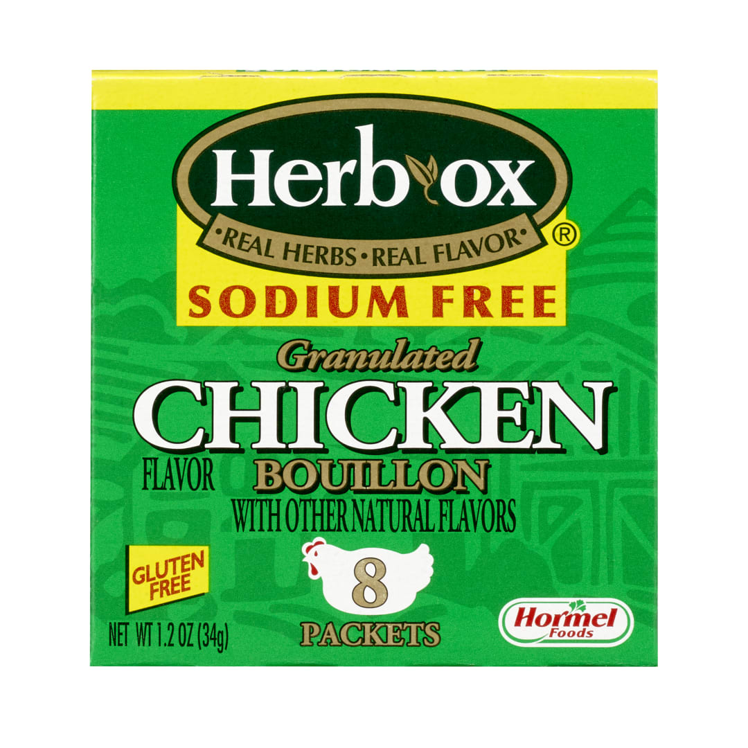 HERB-OX  Instant Sodium Free Chicken Broth