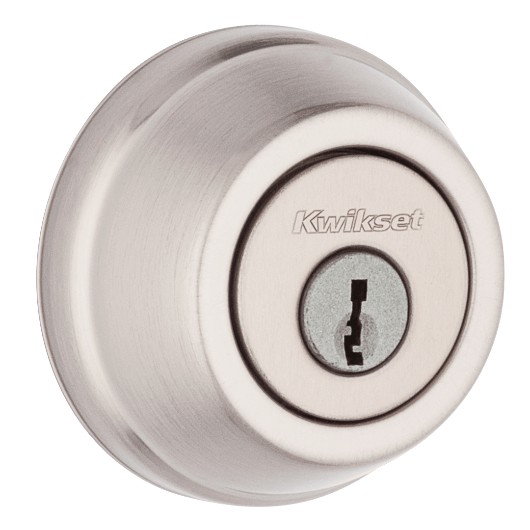 785 Deadbolt, Keyed Both Sides, in Satin Nickel